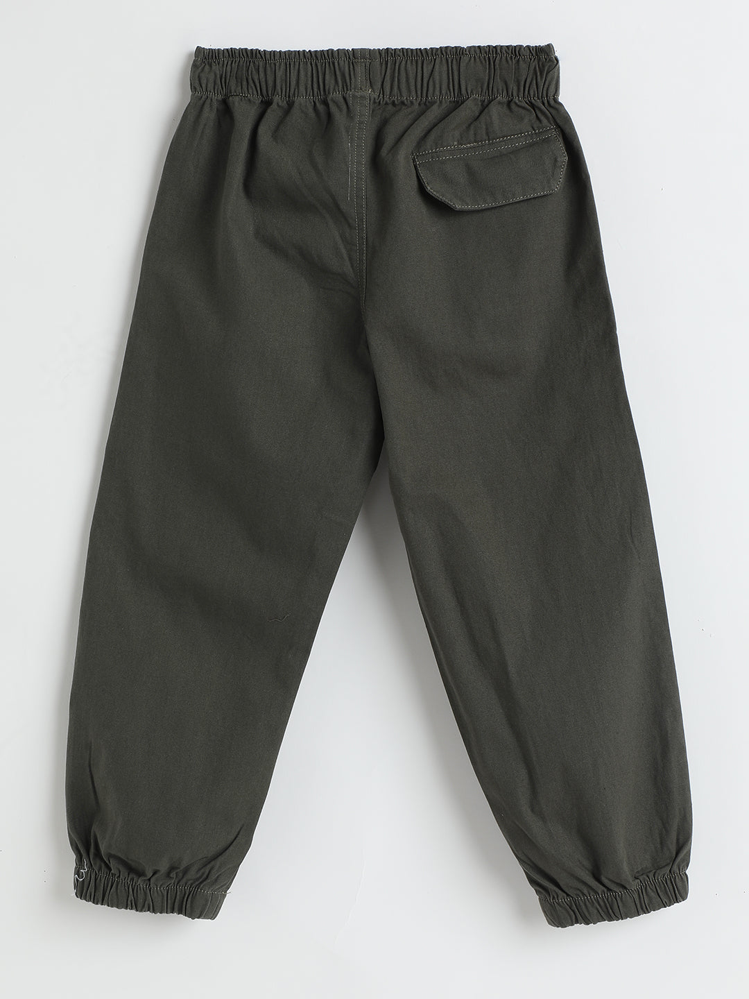 Milou Kids Cotton Solid woven Pants for Boys TBNCTRS058-OL