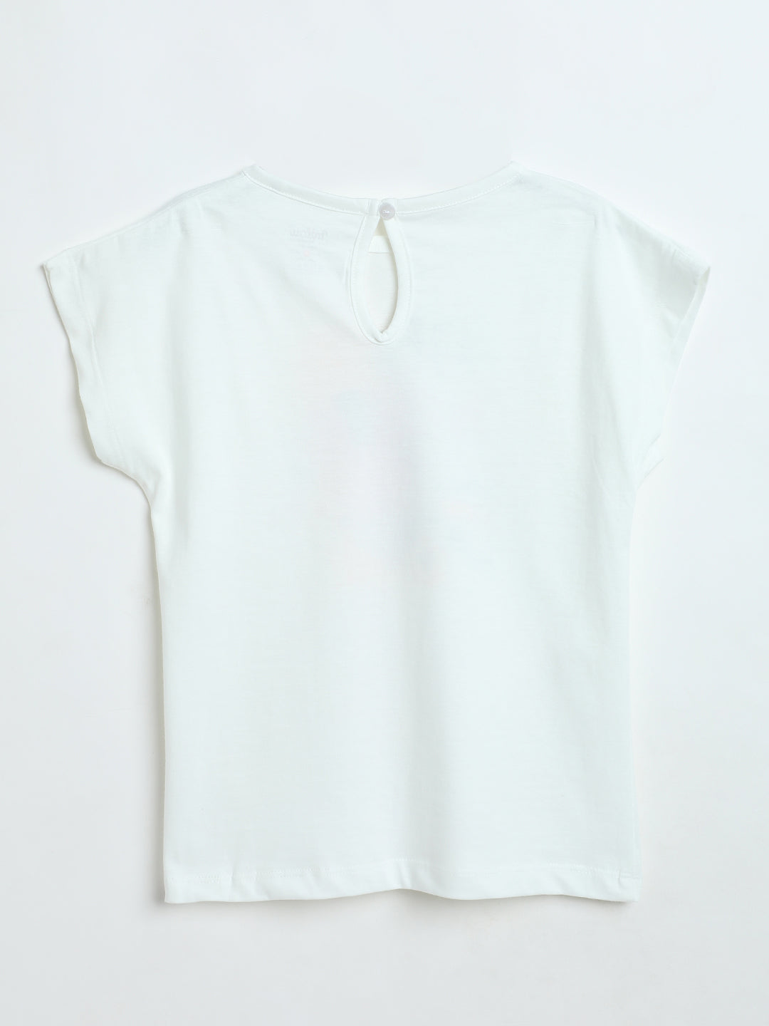 Milou Girls Graphic T-Shirt White