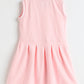 Milou Girls Sleeveless Pleated Polo Dress