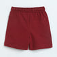 Milou Boys Loopknit Shorts Maroon