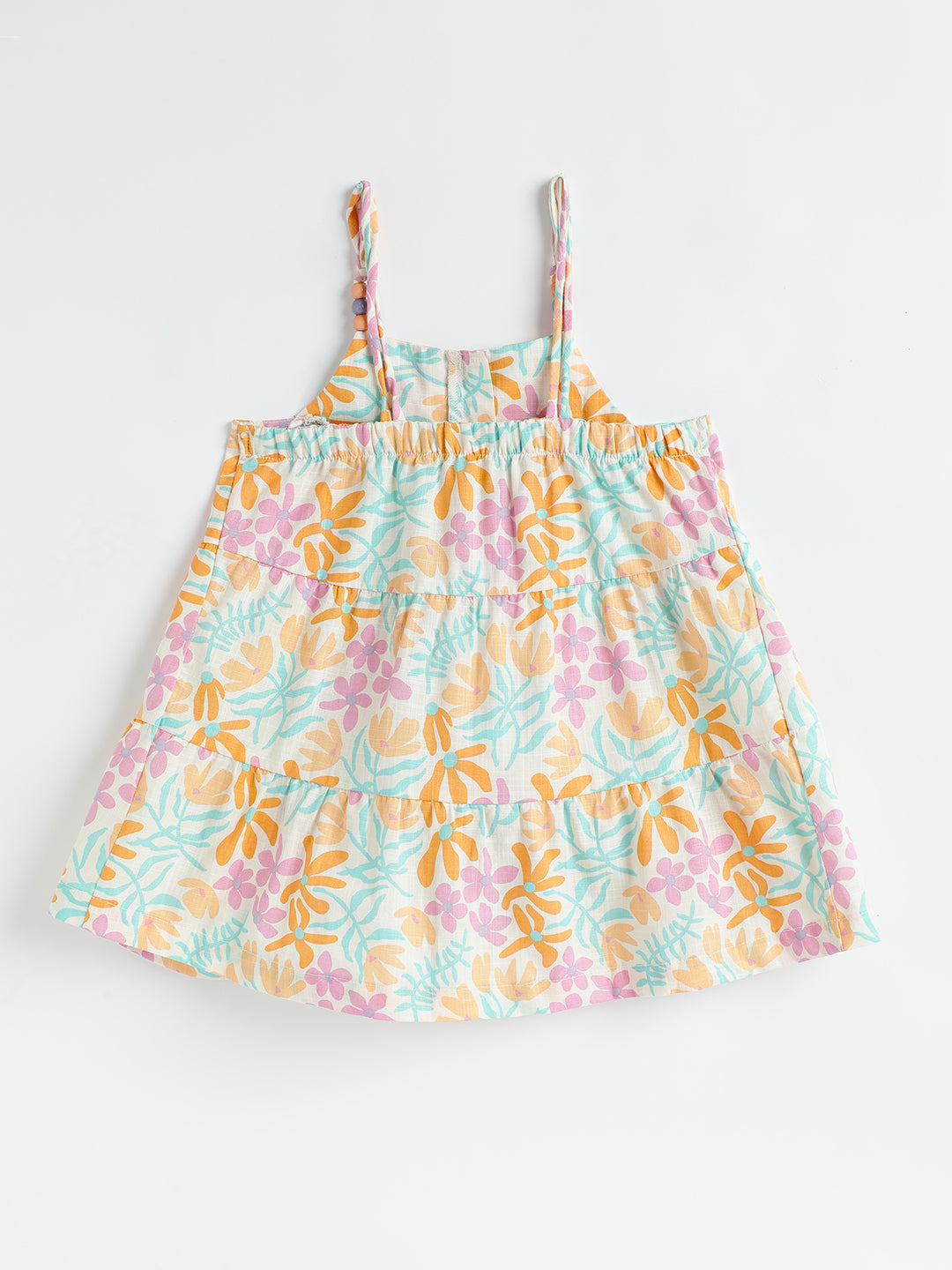 Milou Cotton Printed Dress - KKTG002-BG