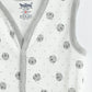 Milou New Born Unisex Cotton Sleeve less Jabala Pack of 3