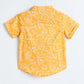Milou Boys Bio-Washed Top & Shorts Co-ord Set Yellow