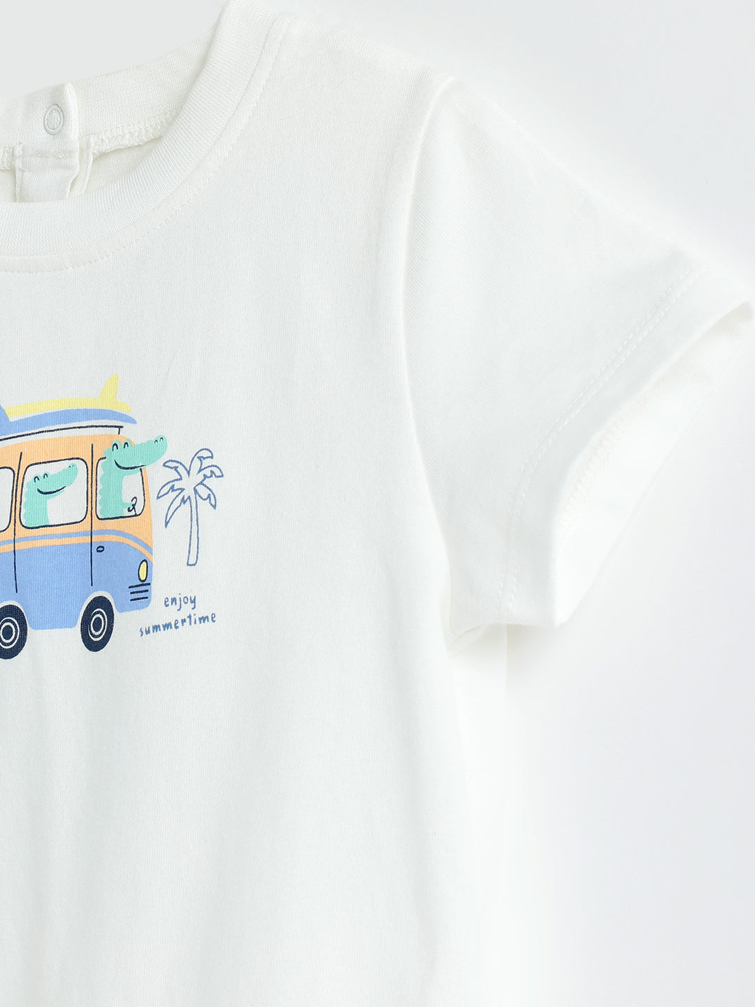 Milou Cotton Half Sleeves Bio Washed Printed T-Shirt -MGBBB001-WA
