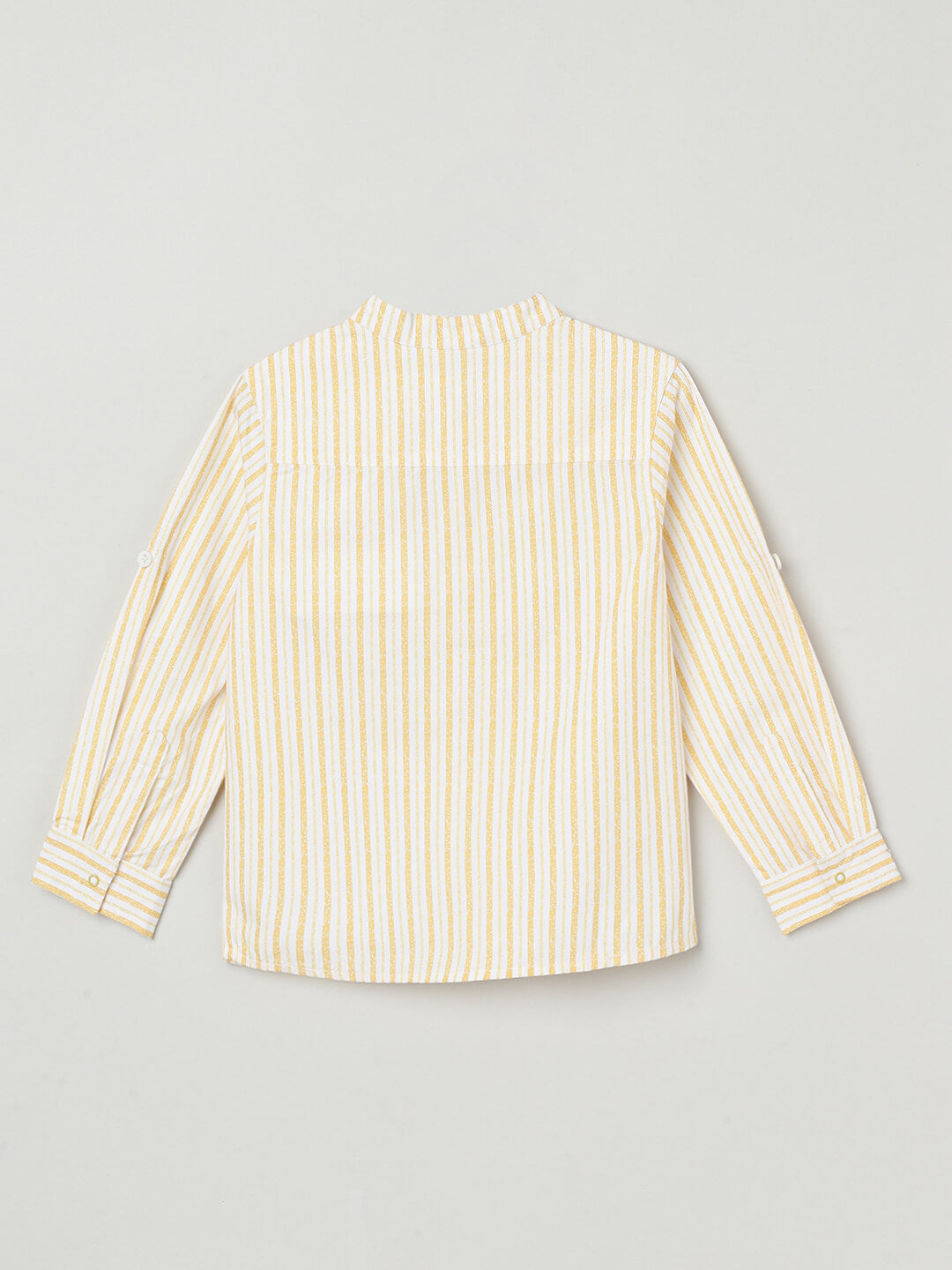 Milou Boys Mandarin Collar Full sleeve Shirt