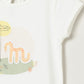 Milou Girls Cap Sleeve Top with Graphic Print