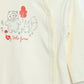 Milou Infant Girls Cotton Bodysuit Cream Graphic Print