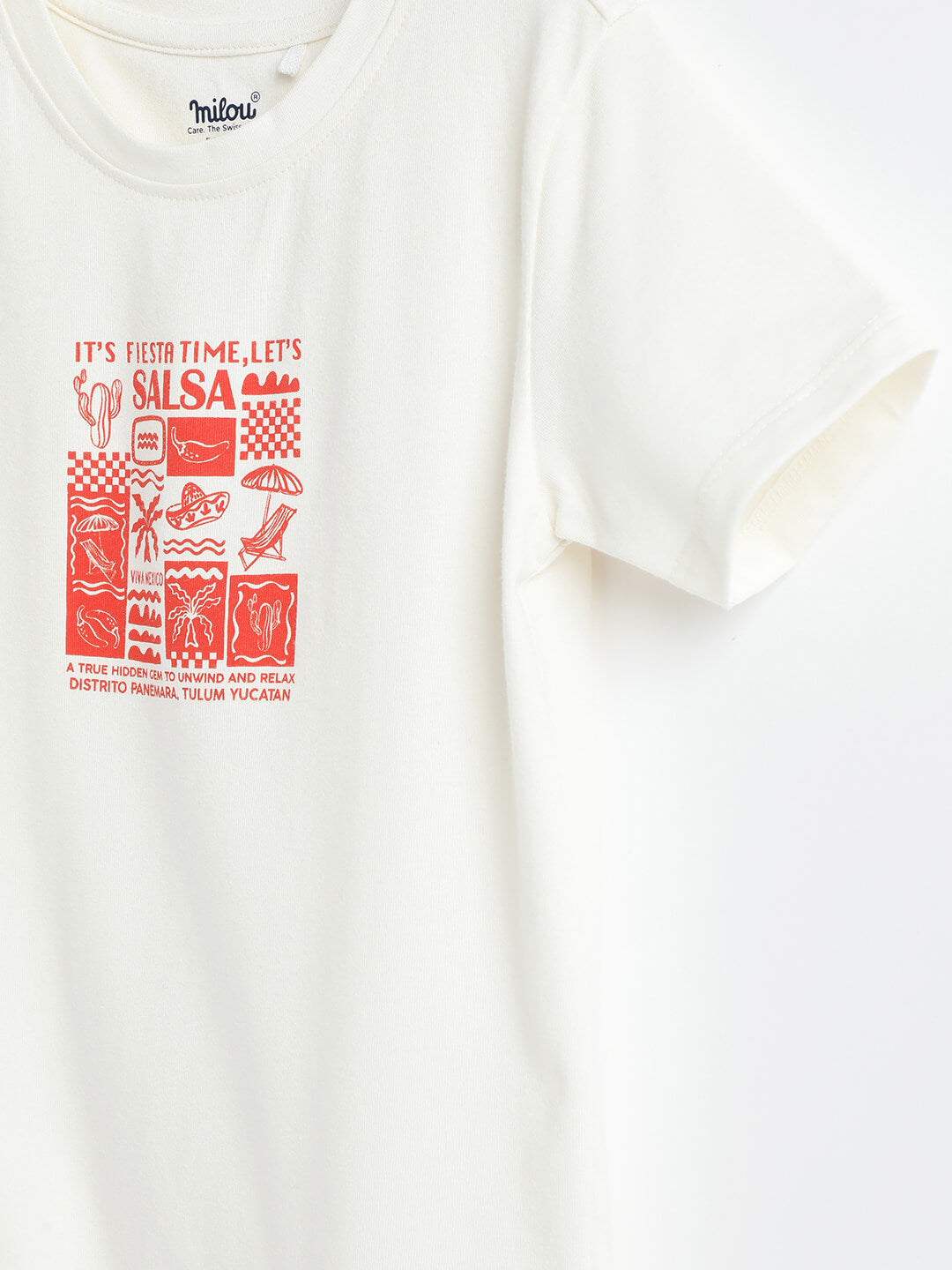 Milou Boys Short Sleeve Graphic Tee