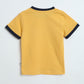 Milou Baby Boys T-Shirt & Shorts Set Mustard Yellow Set