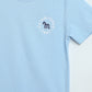 Boys Light Blue Round Neck T-Shirt | Soft Everyday Kids wear