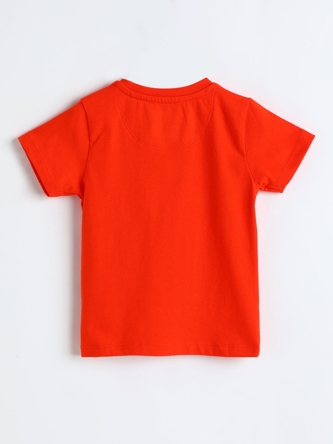 Milou Kids Cotton Solid Bio Washed Top & Shorts Co-ord Set for girls-NPSBG017-SPOR