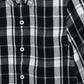 Milou Boys Full Sleeve Checked Bio-Washed Shirt Black Check