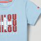 Half Sleeve Bio-Washed Printed T-Shirt