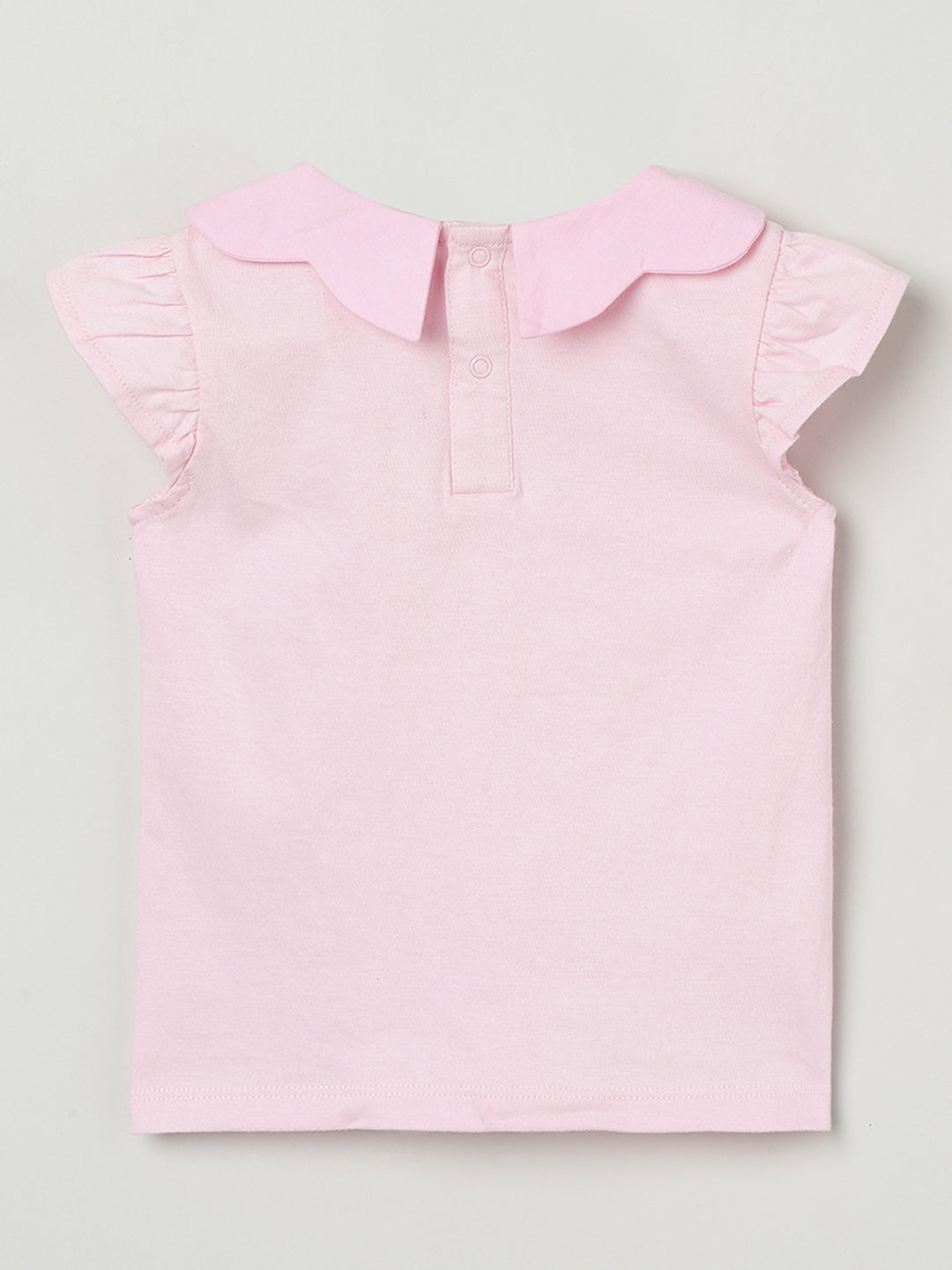 Milou Baby Girls Pinafore Set Navy & Pink Set