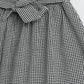 Milou Girls Black & White Cotton Skirt