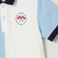 Milou Boys Polo T-Shirt Blue & White
