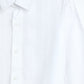 Milou Kids Boys Cotton Full Sleeve Bio-Washed Shirt White