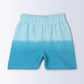 Milou Boys Ombre Bio-Washed Shorts Blue