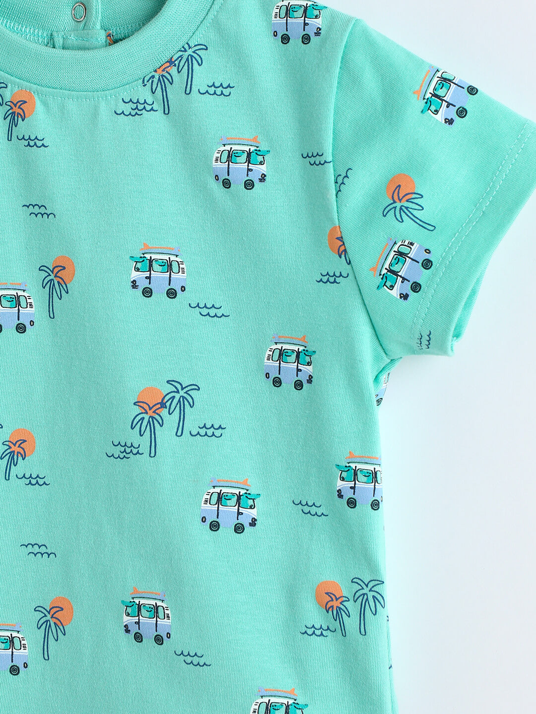 Milou Baby Boys Short Sleeve All-Over Print T-Shirt