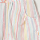 Girls Pastel Stripe Cotton Shorts | Toddler Summer Shorts | Milou Kids