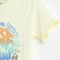 Cotton Half Sleeve Bio-Washed Printed T-Shirt