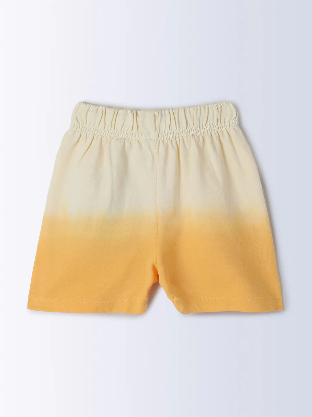 Milou Boys Ombre Bio-Washed Shorts Yellow