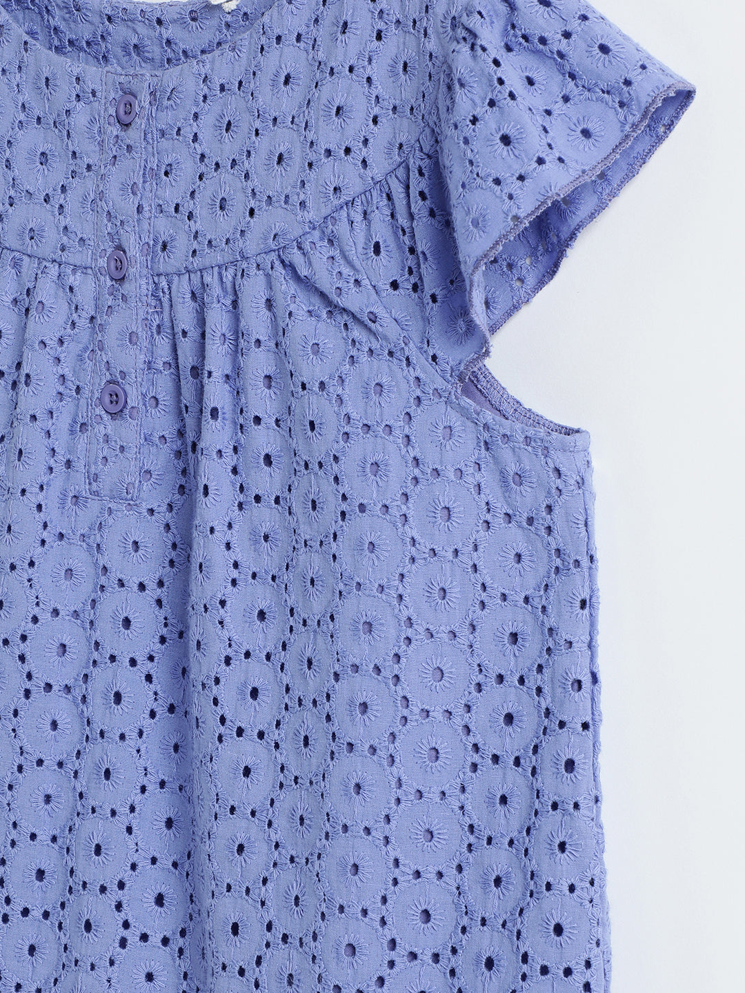 Milou Cotton Printed Dress -TGDRS005-PR