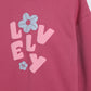 Milou Girls Ruffle-Hem Cotton Hoodie