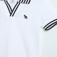 Milou Boys White Pique Polo T-Shirt