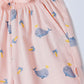 Milou Boys Cotton Bio-Washed Printed Shorts Pink Animal Print