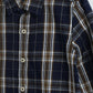 Milou Boys Cotton Full Sleeve Checked Shirt Navy Blue Check