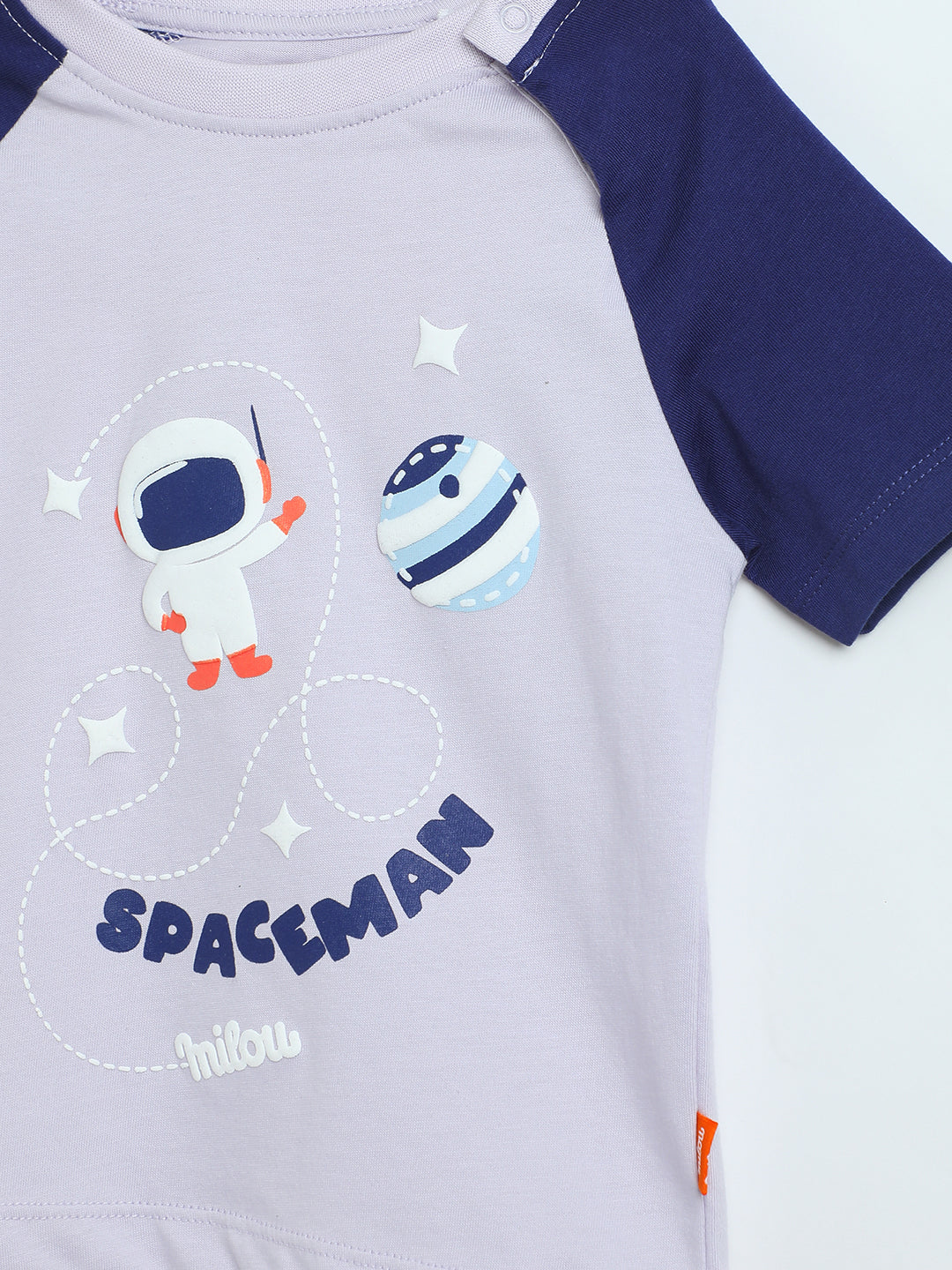 Milou Baby Boys Co-ord Set Lilac Set