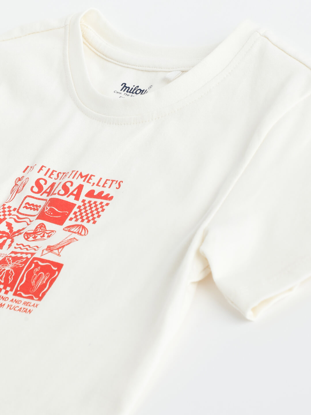 Milou Boys Short Sleeve Graphic Tee