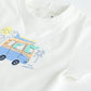 Milou Baby Boys Short Sleeve Van Graphic Print T-Shirt