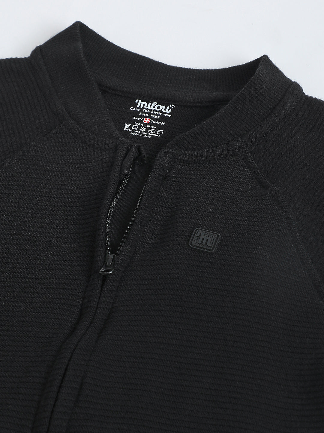Boys Front-Open Sweatshirt