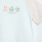 Milou Girls Shorts Sleeve T-Shirt and Shorts Set