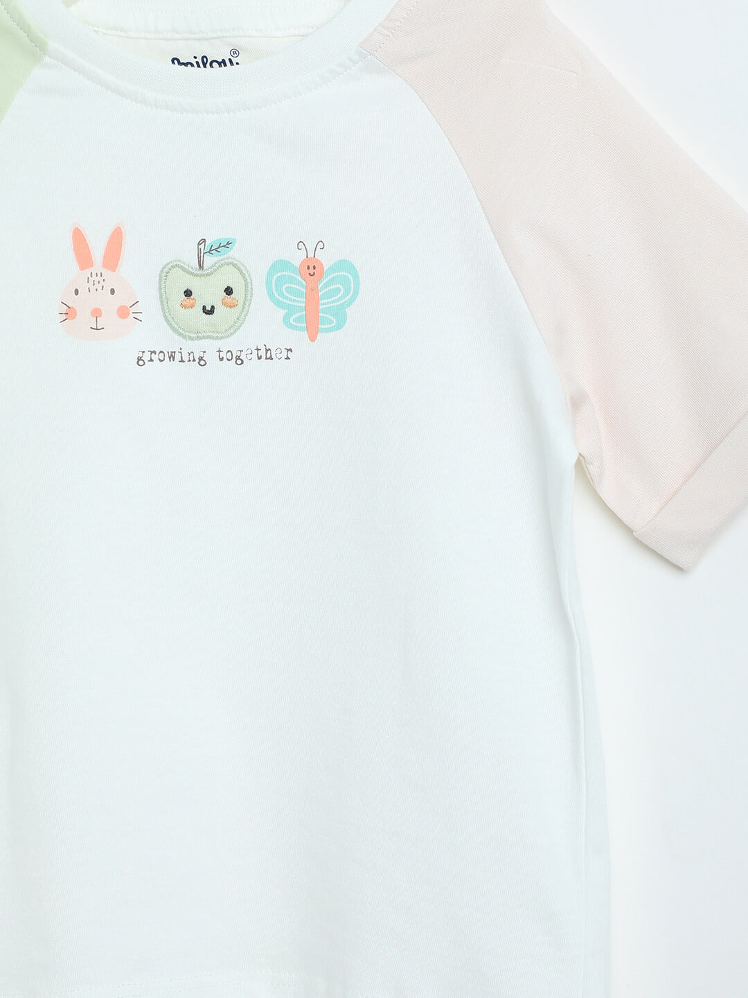 Milou Girls Shorts Sleeve T-Shirt and Shorts Set