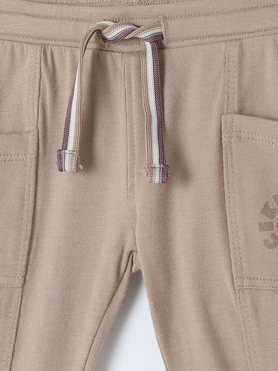 Milou Kids Cotton Solid Jogger Bio Washed Pants for Boys 4471118