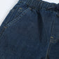 Milou Boys Dark Blue Cotton Denim Jeans | Comfortable Kids Everyday Pants