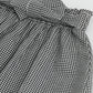 Milou Girls Black & White Cotton Skirt