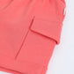 Milou Girls Faded Rose Poplin Shorts