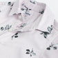 Milou Boys Full Sleeve Printed Bio-Washed Shirt Pink Leaf Print