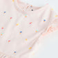 Milou Baby Girls Cotton Printed Dress Pink Print