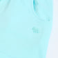Milou Girls Whisper Blue Loopknit Shorts