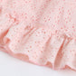 Milou Baby Girls Pink Hakoba  Cotton Dress