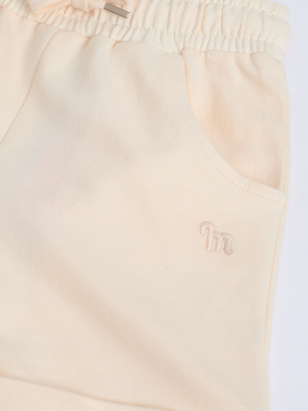 Milou Girls Candy Pink Loopknit Shorts