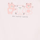 Milou Infant Unisex Short Sleeve Romper with Matching Bib Set