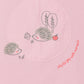 Milou Baby Girls Short Sleeve Printed T-Shirt Pink