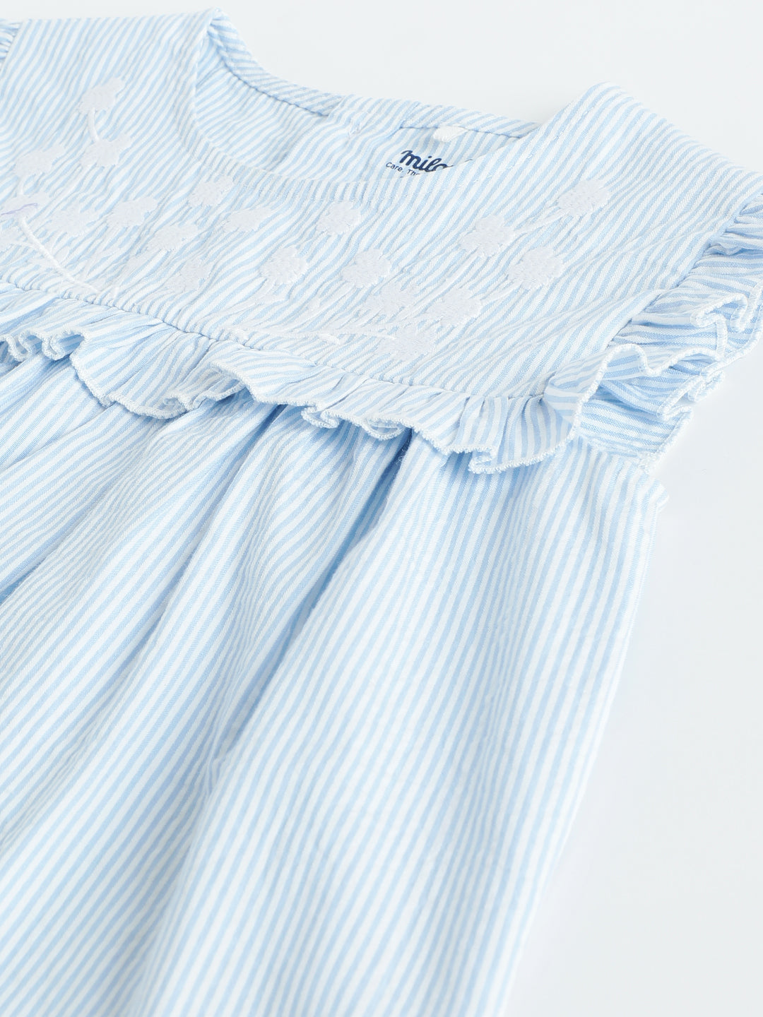 Milou Cotton Printed Dress -TGDRS001-BL