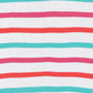 Milou Baby Girls Multi- Colour Striped Short Sleeve Graphic T-Shirt
